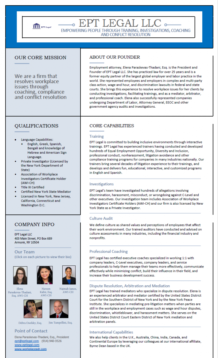 EPT Legal Capability Statement 12-2021